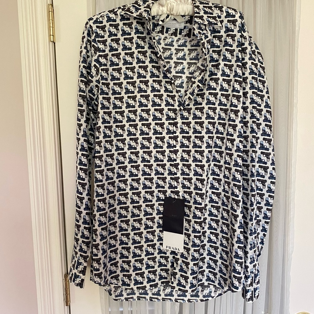 Prada button down shirt